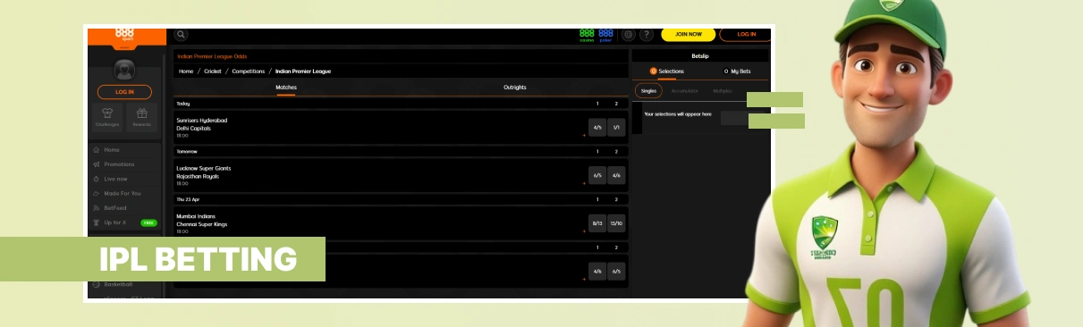 Cricket Betting IPL 2026 Canada.