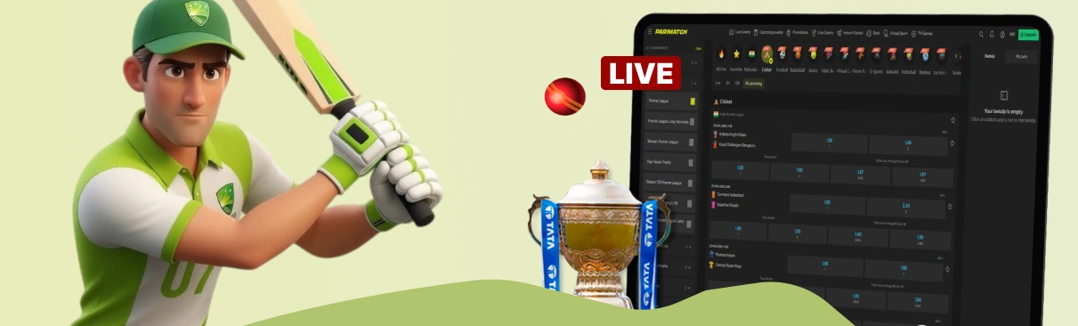Live Betting IPL.
